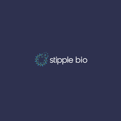 Design a logo for a biotech that uses "molecular stippling" to map out cancer's vulnerabilities Design by immortal™