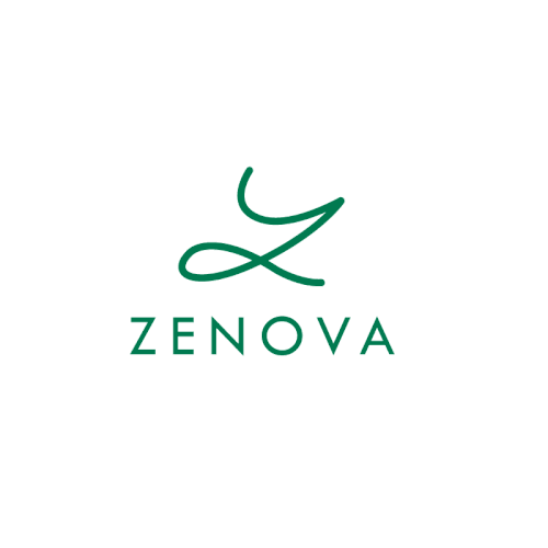 Zenova Logo: Revolutionary suite of health and wellness mobile apps Diseño de rk43_lab