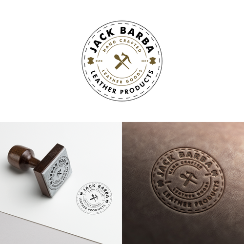 Design logo for a leather and goods brand Design by shehrozali722