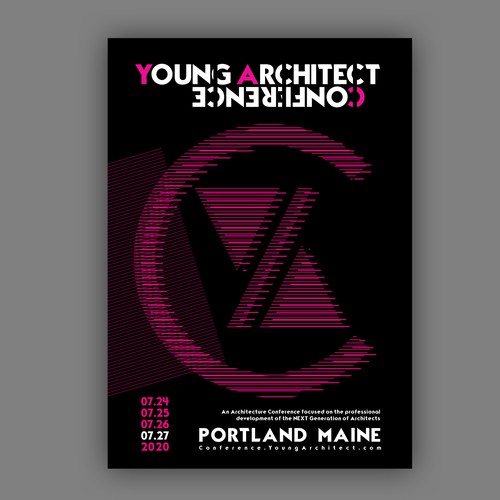 Poster Design for Millennial Architecture Conference Design by Platinum club