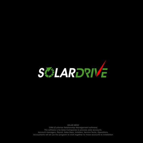Logo design for new CRM, SolarDrive Design by YENGZ18 ◕‿◕