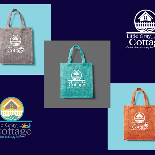 Create a logo for Little Gray Cottage, a beach vacation rental home. Design by Shannon C.