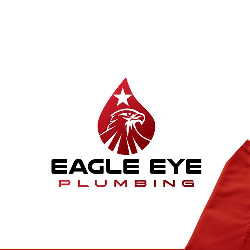Eye catching and very marketable logo for plumbing company. The company name is Eagle Eye Plumbing Design by Nana445