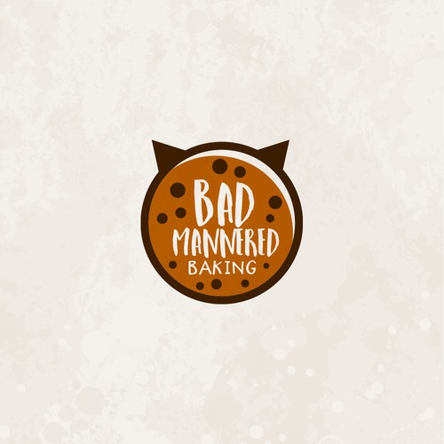 Need a fucking cool logo for Bad Mannered Baking - a swearing cookie stamp company Design by aryocabe