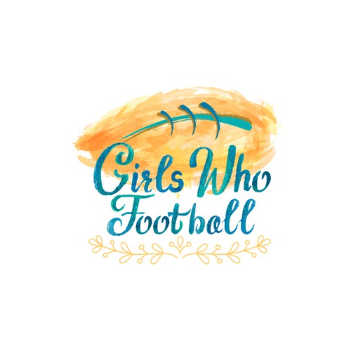 Girls Who Football Design by Danniel Fontinelle