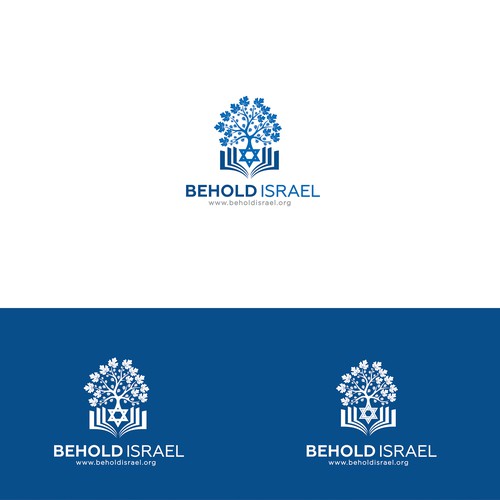 I've never seen a good logo for israel before. Can you do it? Behold Israel Design by syahaqilah™