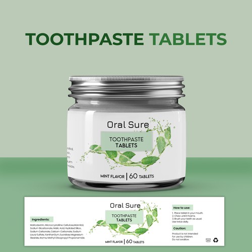 I need design draft document for tablet jar customization. Design by Manthanshah