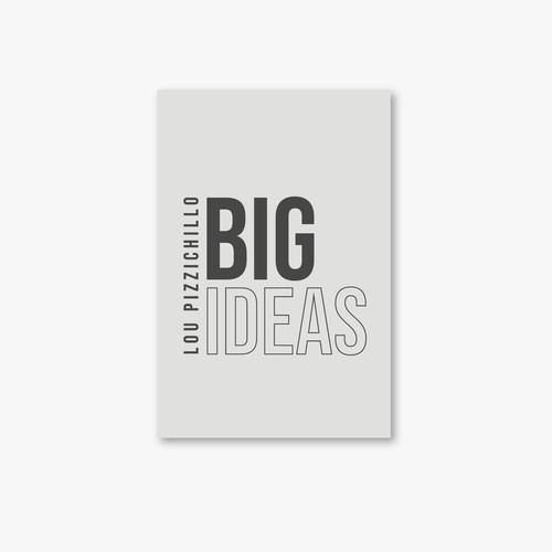 Big Ideas Book Cover Design by DsgnStory