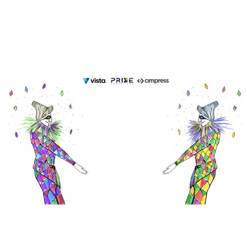 Virtual backgrounds for PRIDE month (multiple winners) Diseño de Z_Tasarim