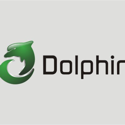 New logo for Dolphin Browser Design by eugen ed