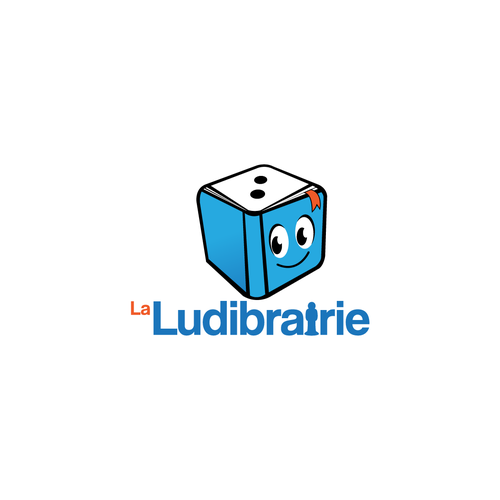 Création d'un logo pour une librairie-jeux de société Design by Wuiing!