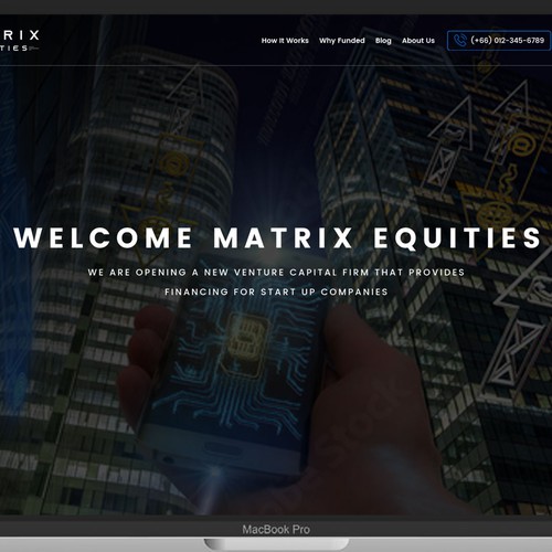 Matrix Equities needs fresh new website Design by Ac_Comp