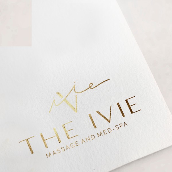 Design by Annaila.artdesign titled "Logo concept for The Ivie - Boutique Med-Spa"