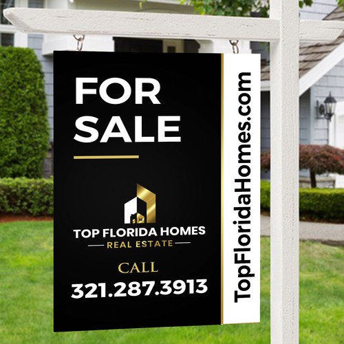 Yard Sign for Real Estate Brokerage Réalisé par radhekrishna