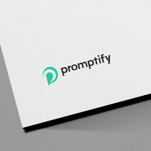 Modern, Simple and Sleek Logo for Promptify.com Design by ShemDesigns