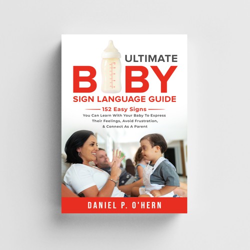 Baby Sign Language for Parents ebook cover Design by Sann Hernane