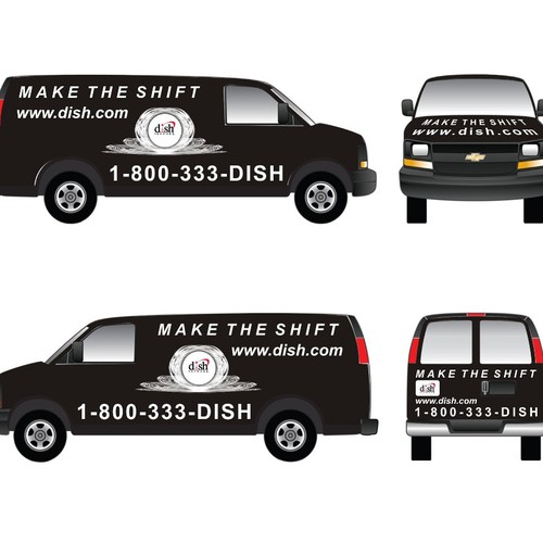 V&S 002 ~ REDESIGN THE DISH NETWORK INSTALLATION FLEET デザイン by brumeux