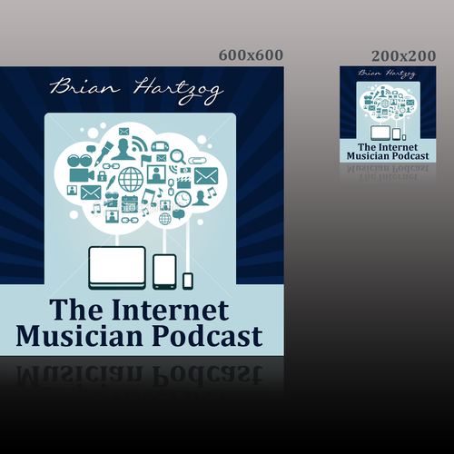 The Internet Musician Podcast needs album graphic for iTunes デザイン by acegirl