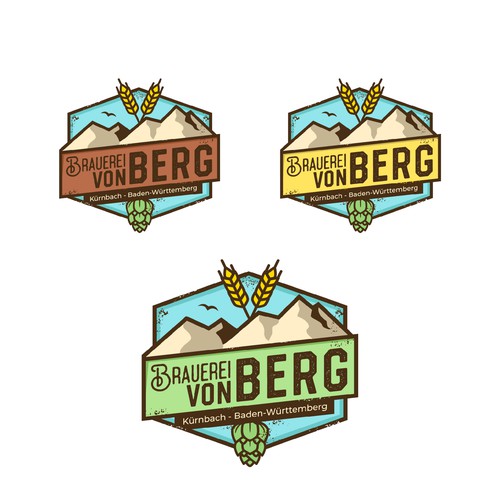 German Craft Brewery Logo Design Design by Novak Radovanovic