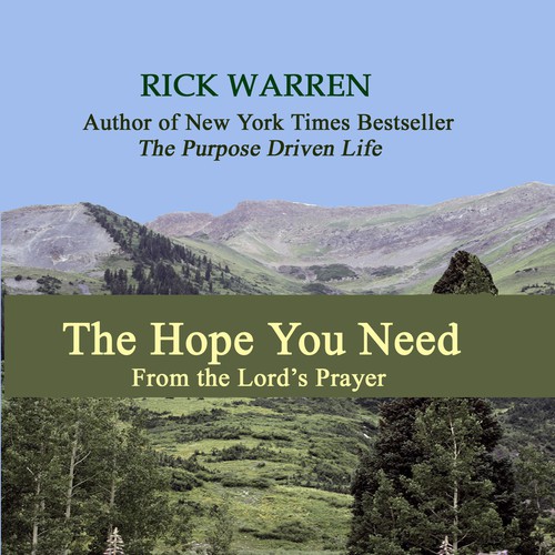 Sue CarrizalesさんのDesign Rick Warren's New Book Coverデザイン