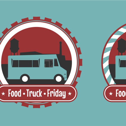 ONE OF THREE CONTESTS!!! FOOD TRUCK FRIDAY LOGO FOR MONROE COTTON MILLS Design by Noel Nicolas