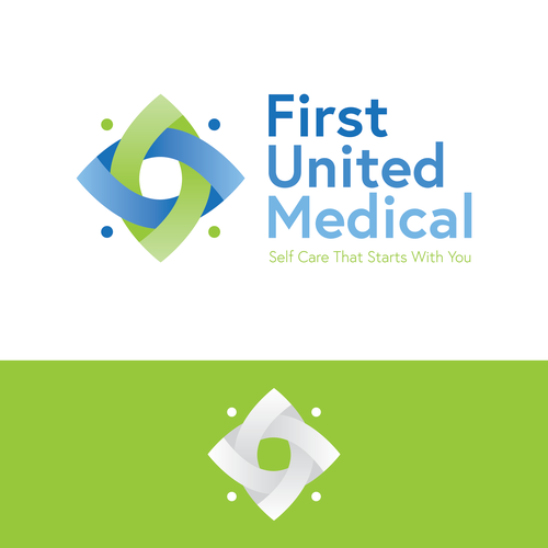First United Medical Logo Contest Design by Wilkie Creative