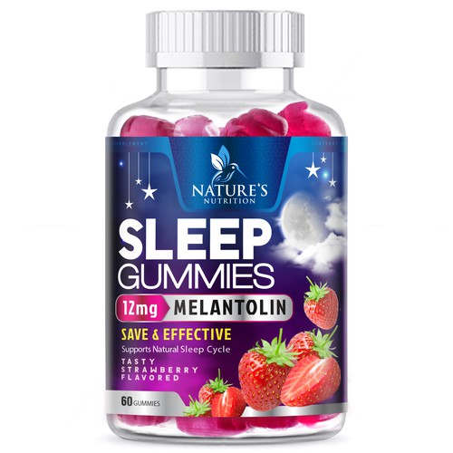 Designs | Tasty Sleep Gummies Design needed for Nature's Nutrition ...