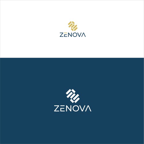 Zenova Logo: Revolutionary suite of health and wellness mobile apps Design by Agunk.desain