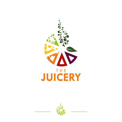 The Juicery, healthy juice bar need creative fresh logo Design by ORIDEAS