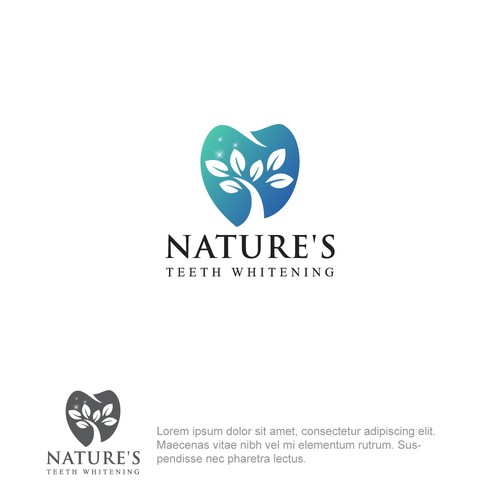 Nature's Teeth Whitening - Needs a Natural Company Logo Design by hasnagraphics