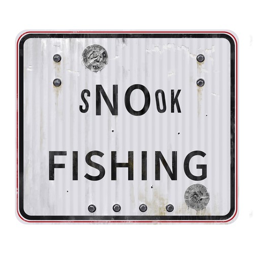 No Fishing Sign Design by Lunnyander