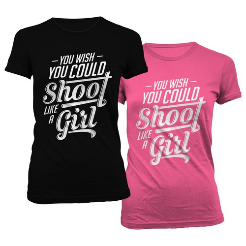 Urban Hoops "You wish you could shoot like a girl" Tshirt contest