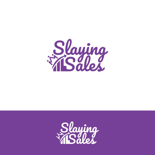 Slaying Sales brand design Design by OpheRocklab