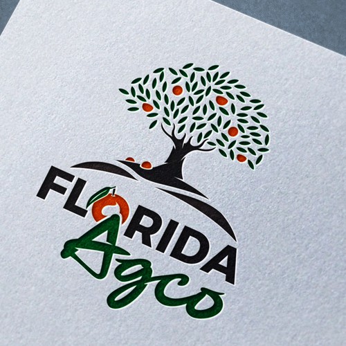 Agriculure services business logo with a focus on Florida Citrus Design by AalianShaz