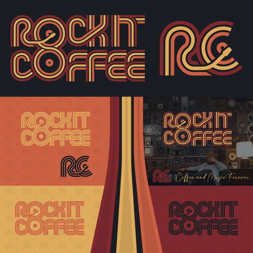 RETRO logo for a Coffee Shop Design by Evanscrea™