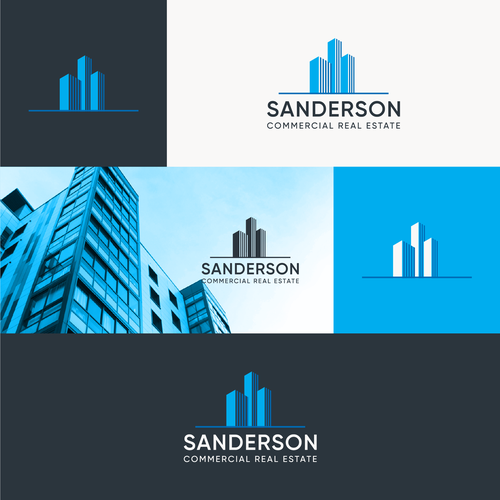 Bring the heat! - Sanderson Commercial Real Estate Logo & Website-ontwerp door BlindB