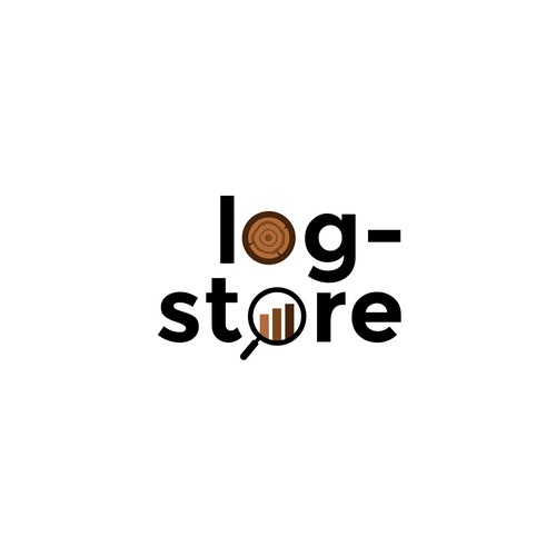 Simple log-store logo Design by yudilima