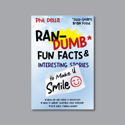 Ran-Dumb Fun Facts Book Cover Design by Desry