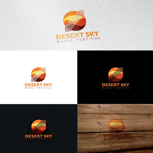 Desert Sky Music Festival Design by Don2x