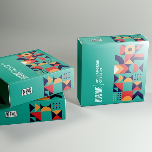Design a box for the #1 fast growing french bakery company ! Design by Shark1@