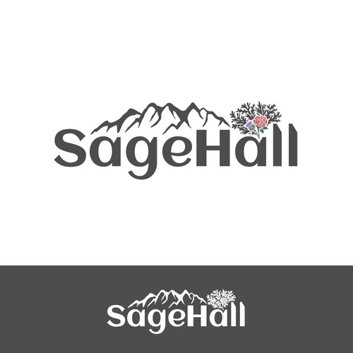 Sage Hall - Country Swing Dance & Wedding Venue Logo Design by BrainstormingDsg