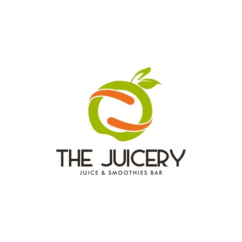 The Juicery, healthy juice bar need creative fresh logo デザイン by ORIDEAS