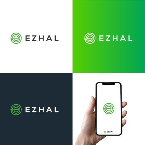 Mobile application logo for "Ezhal" Réalisé par Ellestudio™