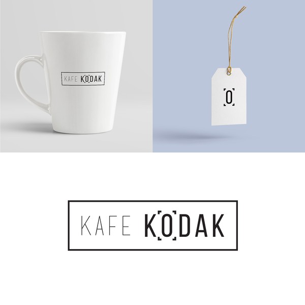 Design by Lauwe titled "Kafe Kodak logo"