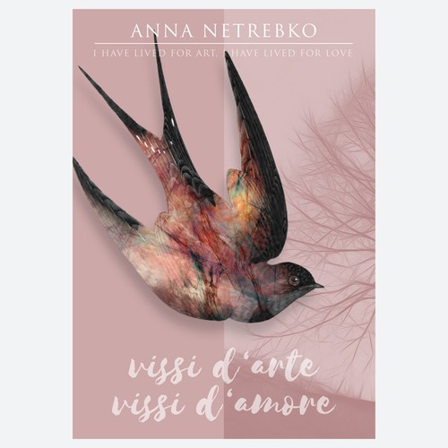 Illustrate a key visual to promote Anna Netrebko’s new album Design von MKaufhold