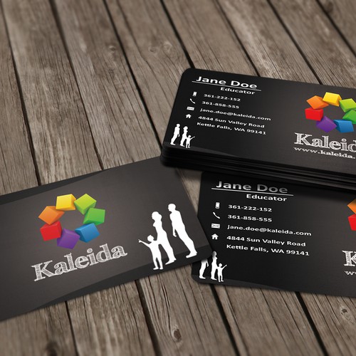 Create a winning business card for the new age of education Design by TheTrampBear