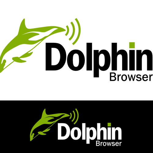 New logo for Dolphin Browser Design by jsummit