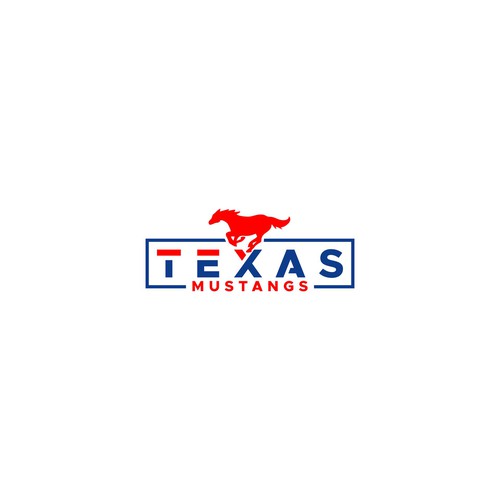 Texas Mustangs Design by SGrph