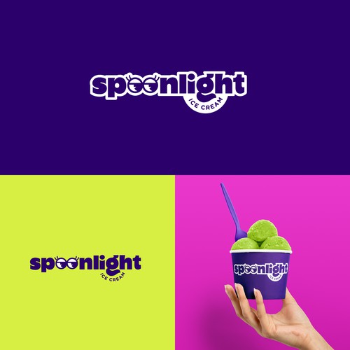 Bold and cheeky ice cream brand launching in AL/GA Design by Half-Tone™