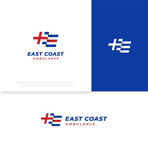 Diseño de East Coast Ambulance Logo de CreativeJAC